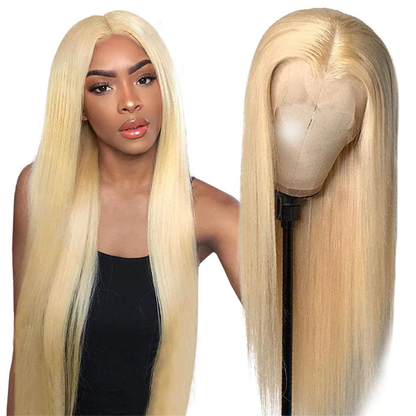 #613 Color Straight Hair 13x4 Lace Frontal Human Hair Wigs