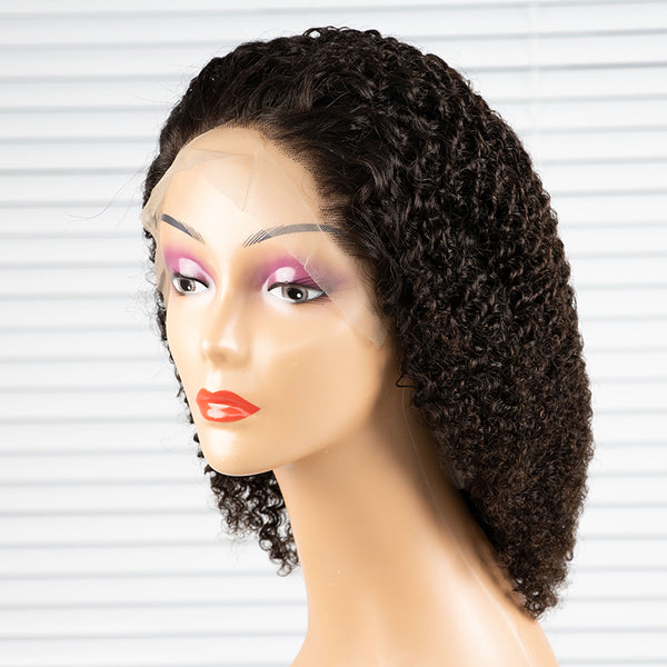 MonaHair Full Lace Human Hair WIgs High Qulity Afro Kinky Curly Virgin Hair Wig For Black Women